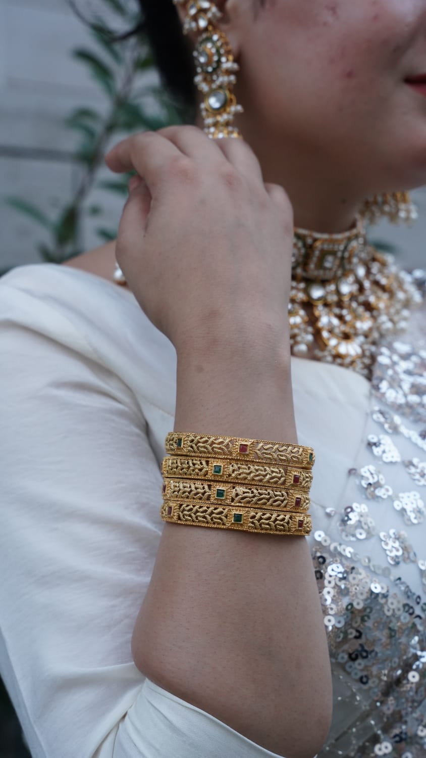 Rajwari Kara Style Bangles
