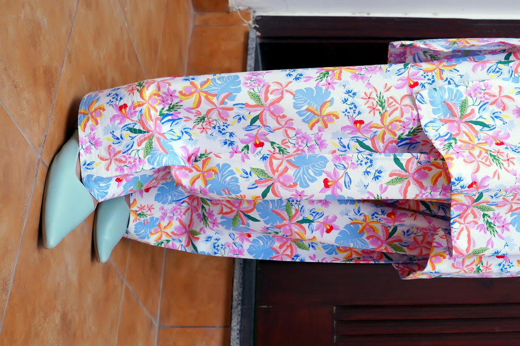 Premium Linen All-Over Print Farshi Shalwar